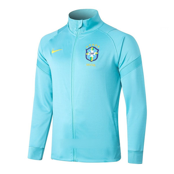 Veste Brésil 2020 2021 Bleu Pas Cher